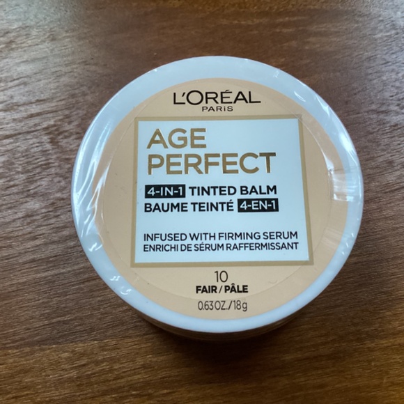 L’Oréal Paris Age Perfect 4-in-1 Tinted Balm 10 Fair 18g/0.63oz  New - Picture 3 of 5